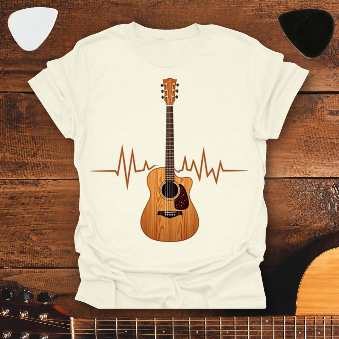 Heartbeat Strings Tee