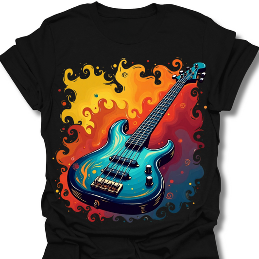 Bass On Fire Tee